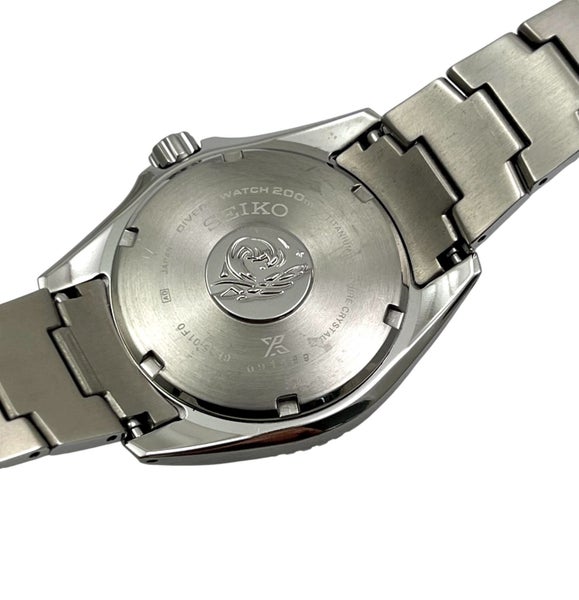 Seiko Prospex 200m Divers Automatic Titanium Mens Wristwatch SPB189J1 Excellent Carousel 7