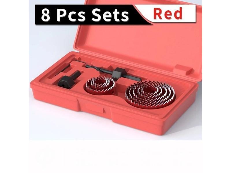11pcs Set Hole Saw Kit For Wood Metal 19-64mm With Case Carousel 1