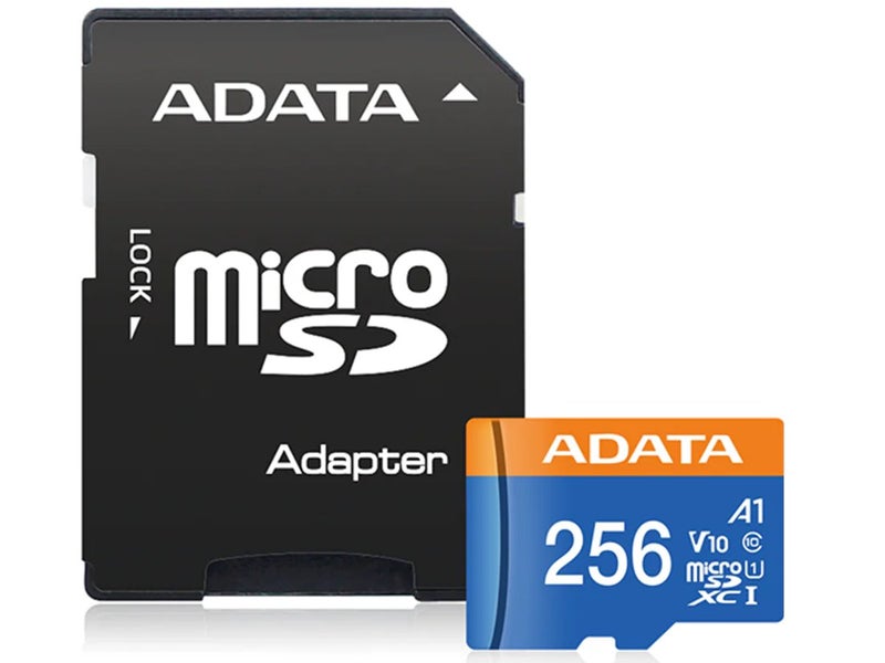 256Gb Micro Sd Card ADATA Carousel 1