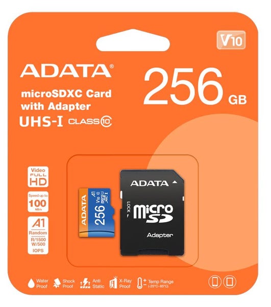 256Gb Micro Sd Card ADATA Carousel 2