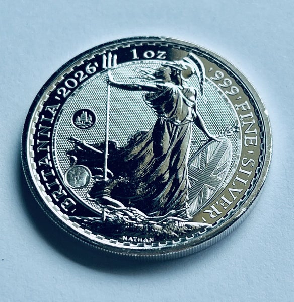 2026 1 oz Great Britain Britannia - Junk Privy .999 Silver BU Coin Carousel 1