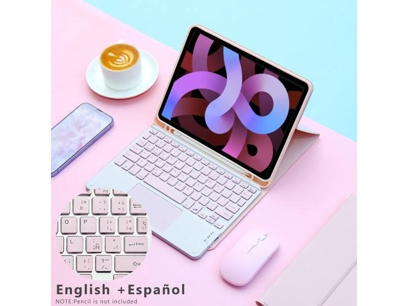 Wireless Keyboard Mouse Case For IPad Pro 11 Air 5/4 9th Gen Carousel 1