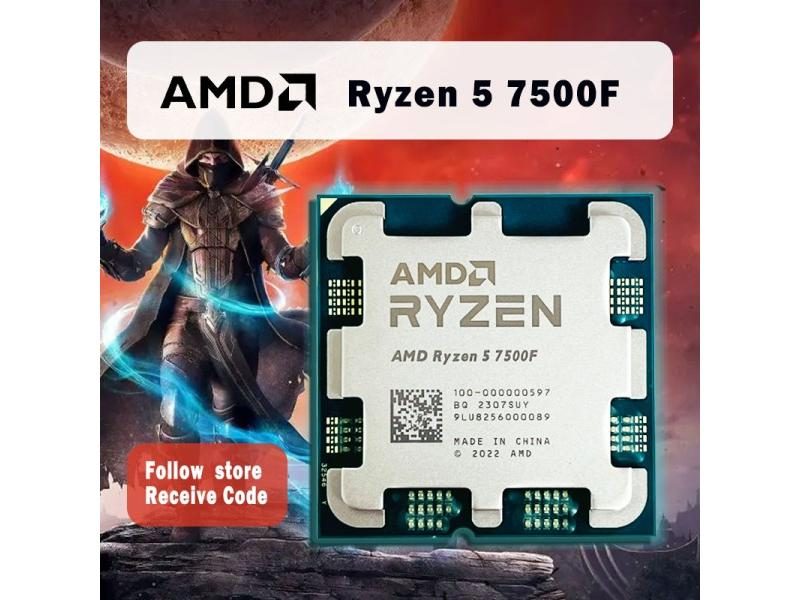 AMD Ryzen 5 7500F 3.7GHz 6-Core 12-Thread CPU AM5 Carousel 1