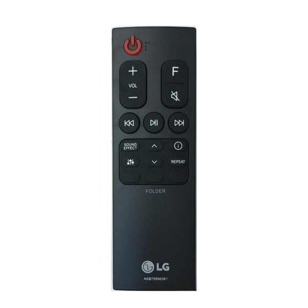 LG Sound Bar Remote Controller - AKB75595361 - Used Carousel 1