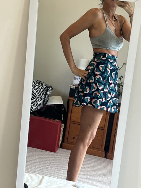 Paul & Joe cute bird cotton skirt size 36 (8-10) Carousel 1