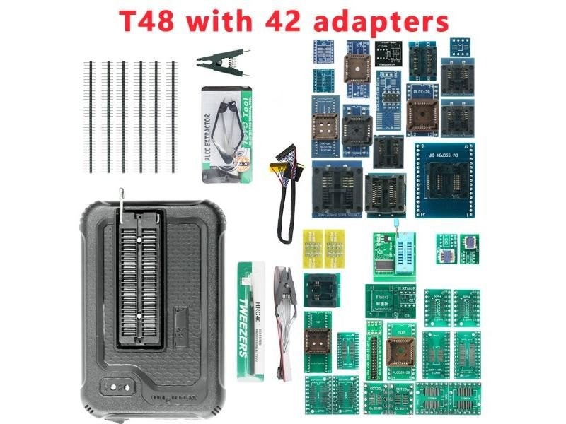 USB Universal Programmer With 42 Adapters For SPI Flash NAND EEPROM MCU PIC AVR Carousel 1
