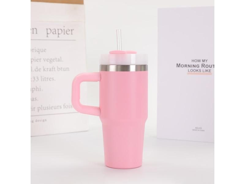 14oz Double-layer Vacuum Stainless Steel Travel Coffee Cup Carousel 1