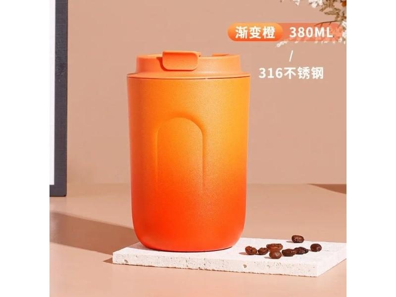 316 Stainless Steel Vacuum Insulated Travel Flask Coffee Mug Carousel 1