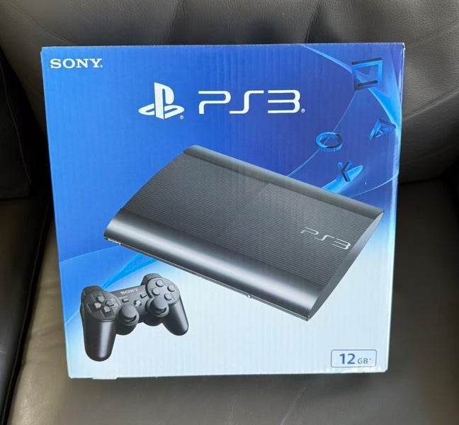 Brand New Unused PS3 Super Slim 12G console For Collection Carousel 1