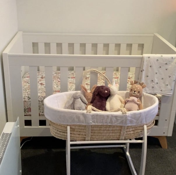 Poppy Robert’s Cot / Converts into Toddler Bed Carousel 1
