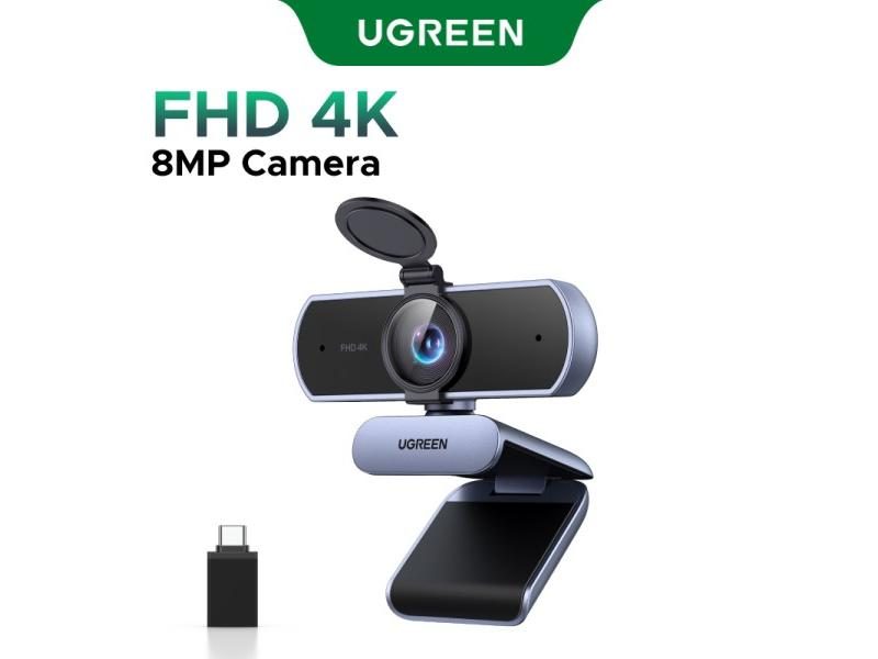 4K Streaming Webcam For PC With Auto Focus And Noise-Cancelling Mics Carousel 1
