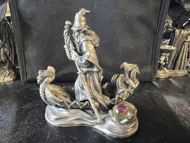 Mint Tudor, Myth and Magic - The Wizard of the Lake Carousel 1