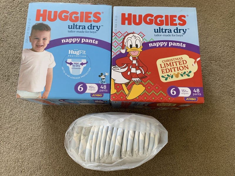 Huggies Nappy pants for boys size 6 Carousel 1