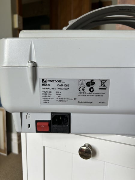 Rexel Binding machine, binders, wires etc Carousel 2