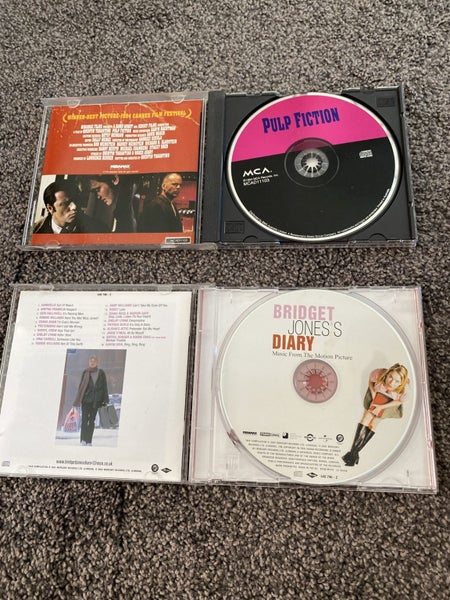 ***BULK Movie CDs***Pulp Fiction & Bridget Jones Carousel 2