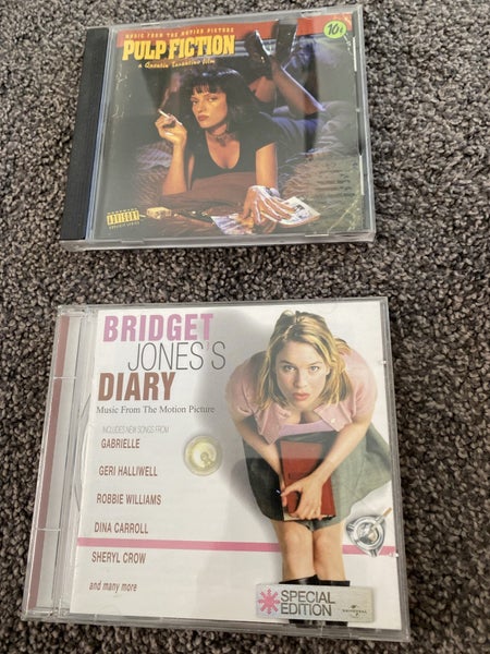 ***BULK Movie CDs***Pulp Fiction & Bridget Jones Carousel 1