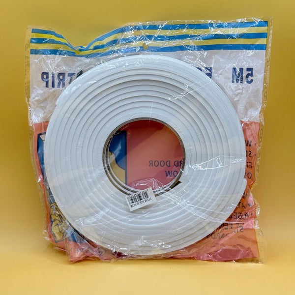 5M Foam Weather Strip - Self-Adhesive Seal for Doors & Windows Carousel 2