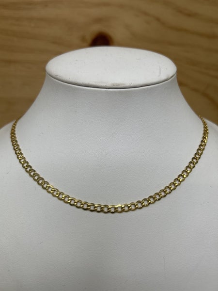 18ct Yellow Gold Curb Chain 9.89g Carousel 1