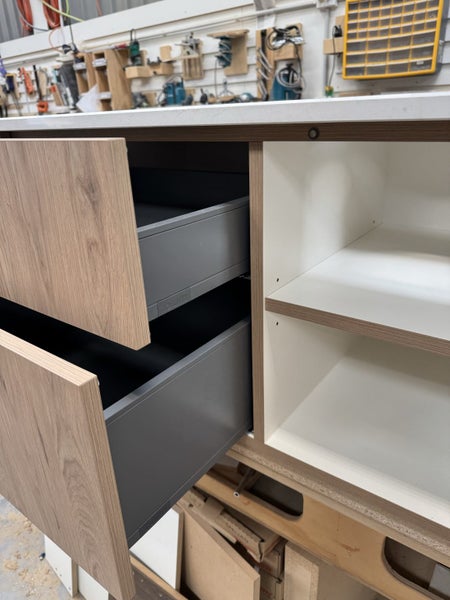 Double Vanity with stone top Carousel 7