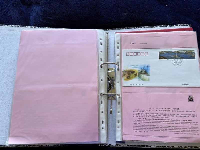 China first day covers in album Carousel 2