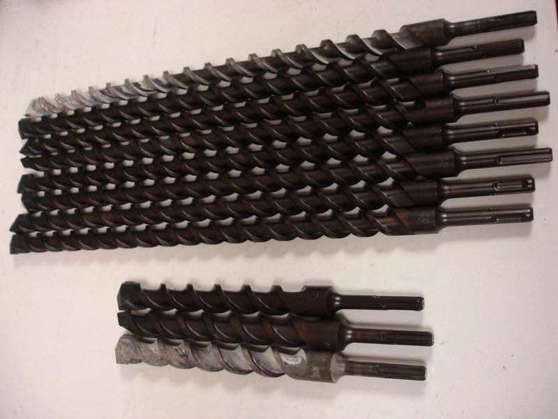 Rawlplug SDS Hammer Drill Masonry Bits Brand New 12 total 10mm Slotted Top Carousel 2