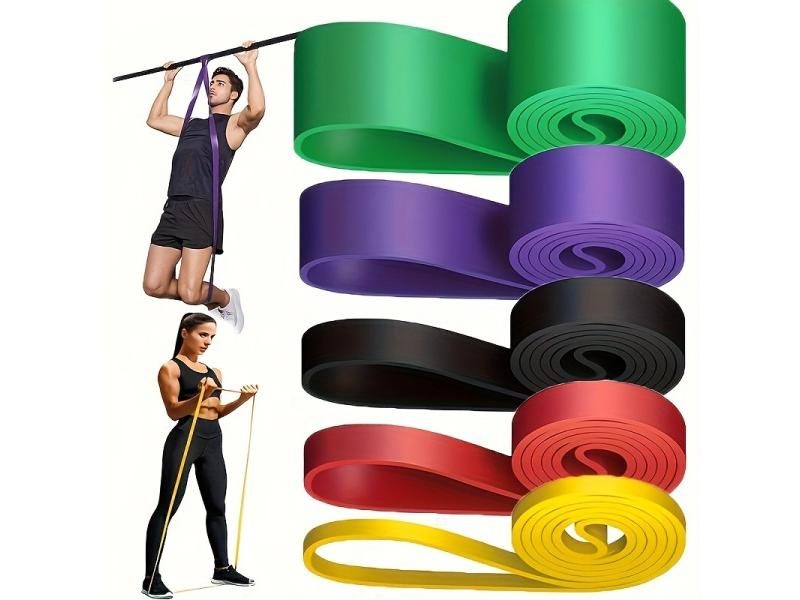 Resistance Bands Set For Home Gym Fitness Workout Carousel 2