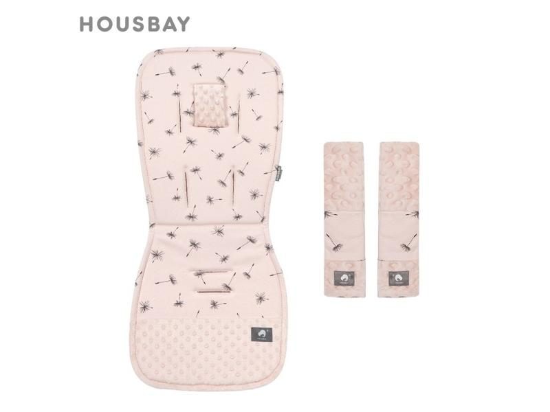 2Pcs/Set Universal Soft Baby Stroller Seat Pad Accessories Carousel 2