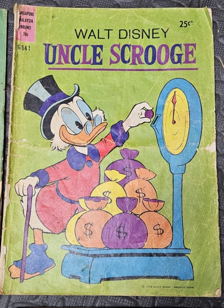 22 x 1970s WALT DISNEY COMIC COLLECTION Carousel 18