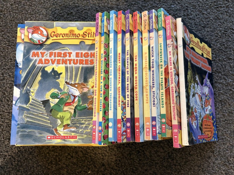 Geronimo Stilton bulk set x18 Carousel 1