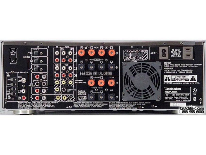 Technics SA-DA8(Gold) Carousel 2