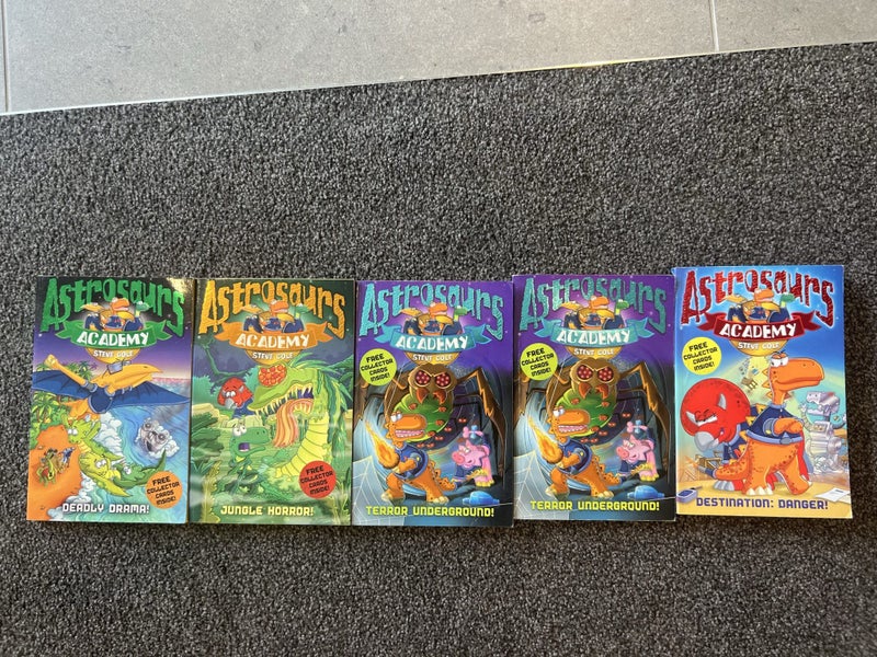 Astrosaurs bulk lot of books (5) set 2 Carousel 1