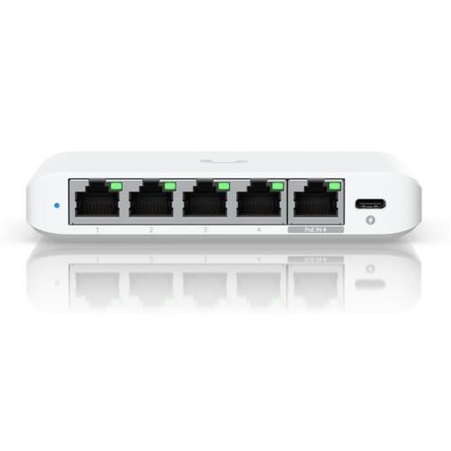Ubiquiti UniFi USW-Flex-2.5G-5 5-Port 2.5G L2 Managed Switch - 2.5GbE x5 Carousel 1
