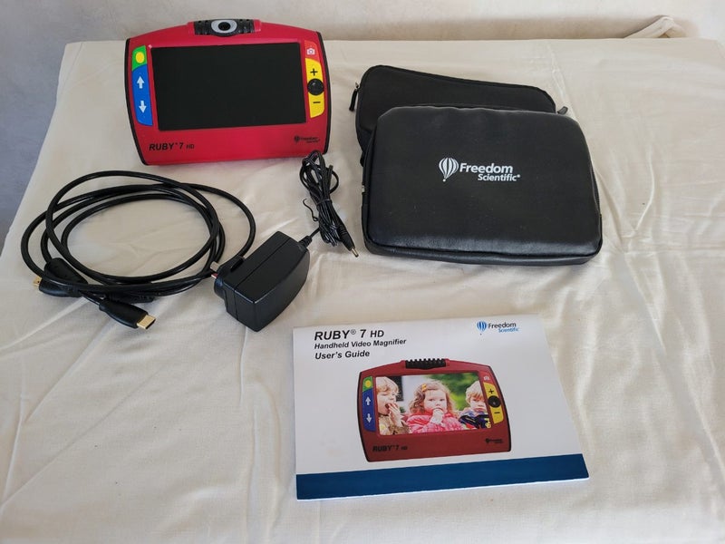 Low Vision Handheld Video Magnifier Carousel 3