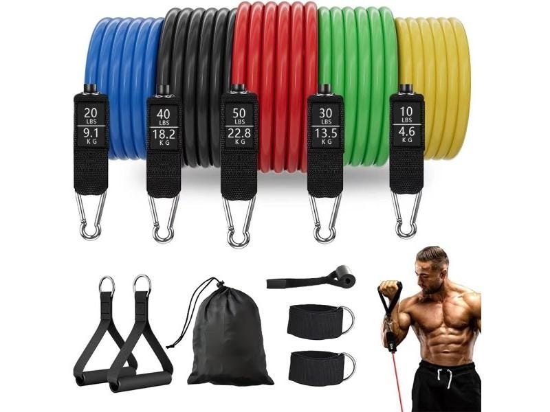 Resistance Band Set For Men And Women Strength Training Carousel 2