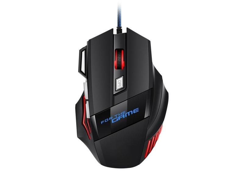 RGB Backlit Ergonomic 7D Wired Gaming Mouse For Laptop PC Carousel 1