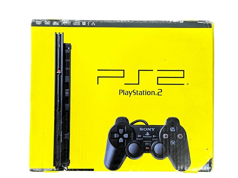 PS2 Slim Console + Sony Controller *BOXED* Carousel 10
