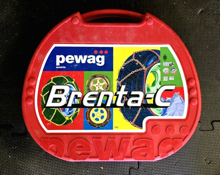 Pewag Brenta-C snow chains, self-tensioning super easy fitting, Made in Austria Carousel 1