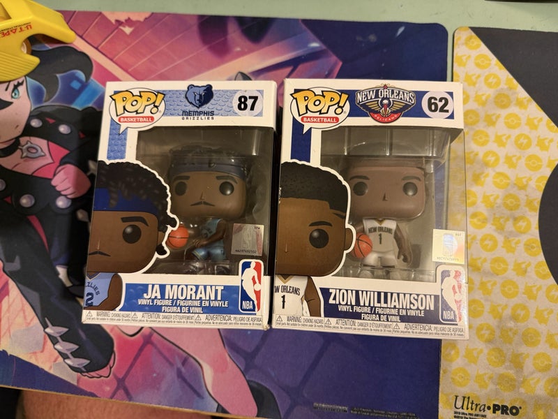 Funko pop nba x2 Zion and ja Carousel 1