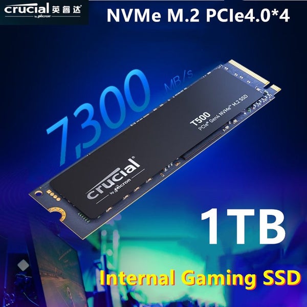 Crucial Gen4 NVMe M.2 500GB/1TB/2TB SSD For Gaming Carousel 1
