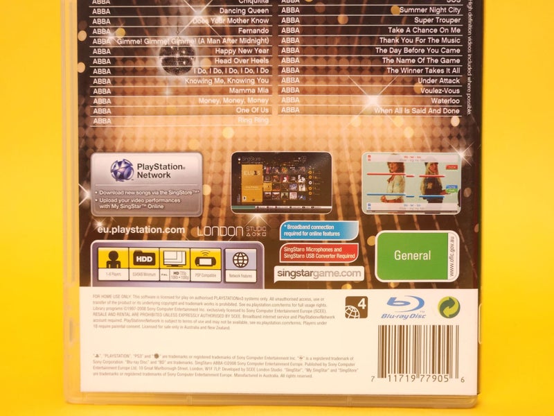 SingStar ABBA - 2008 PlayStation 3 Carousel 8