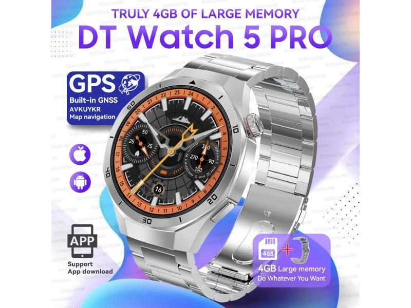 For Android IOS 4GB Memory GPS MP3/MP4 Player Smartwatch Carousel 1