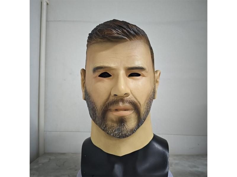 Realistic Male Celebrity Mask For Halloween Party Carousel 1