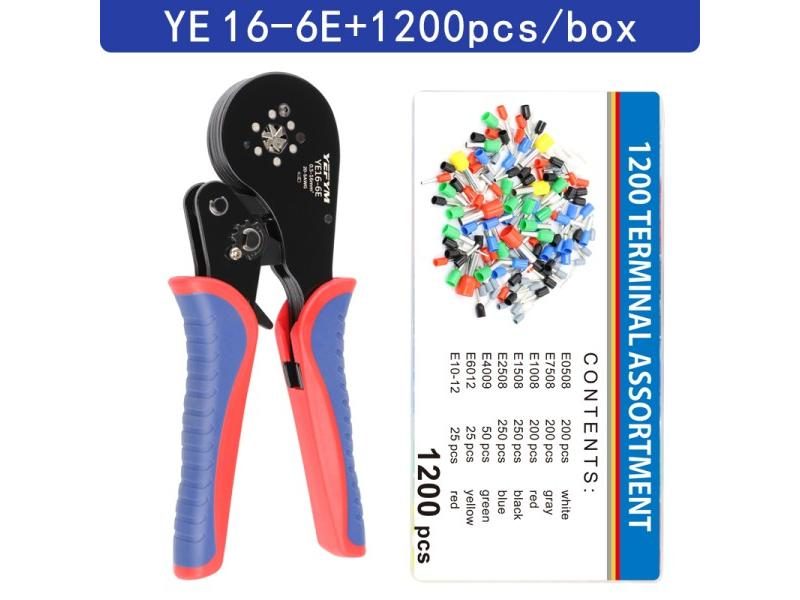 Wire Crimper Household Electrical Sets With Tubular Terminal Tools Carousel 1