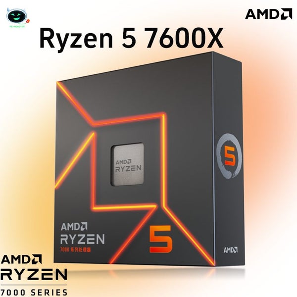 AMD Ryzen 5 7600X 6-Core 12-Thread AM5 Socket CPU Processor Carousel 1