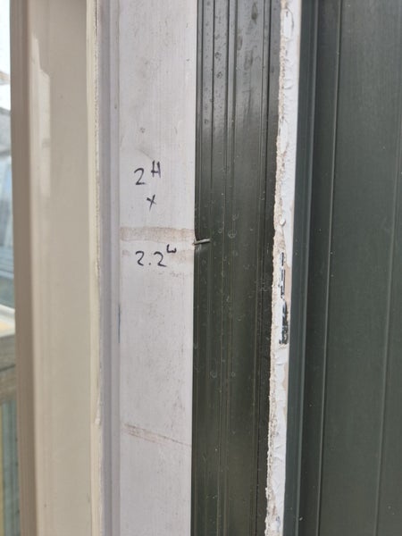 Karaka Green Ranchslider with opening window 2 H x 2.2 W #2297 Carousel 5