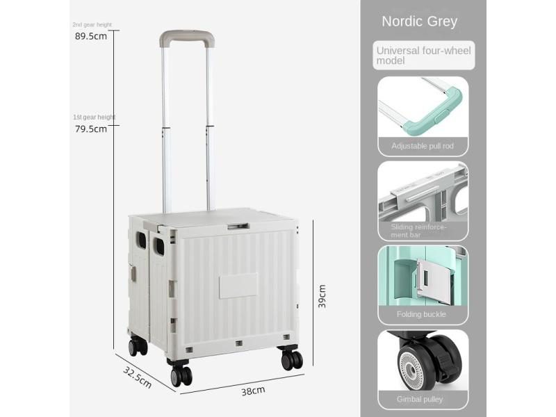 Multifunctional Portable Folding Outdoor Camping Cart Carousel 1