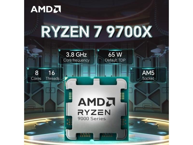 AMD Ryzen 7 9700X 8-Core 16-Thread 3.8GHz Processor Carousel 1