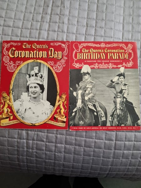 The QUEEN'S CORONATION DAY and the Queen's, CORONATION BIRTHDAY PARADE Carousel 1