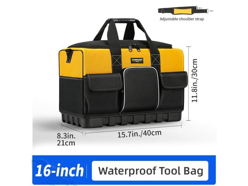 Heavy Duty Waterproof Tool Bag With Adjustable Strap Carousel 1