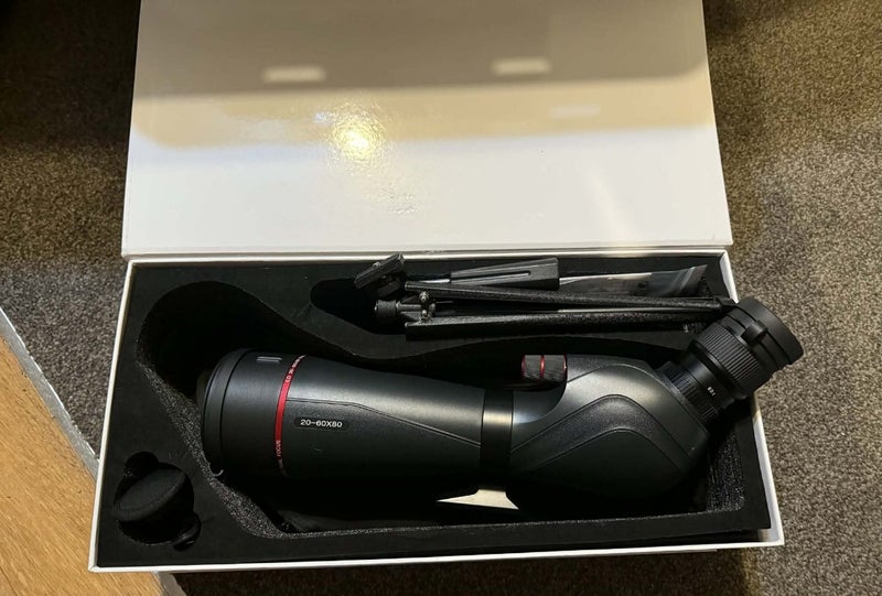 Telescope spotting scope 80mm ED 20-60x zoom eyepiece Carousel 3